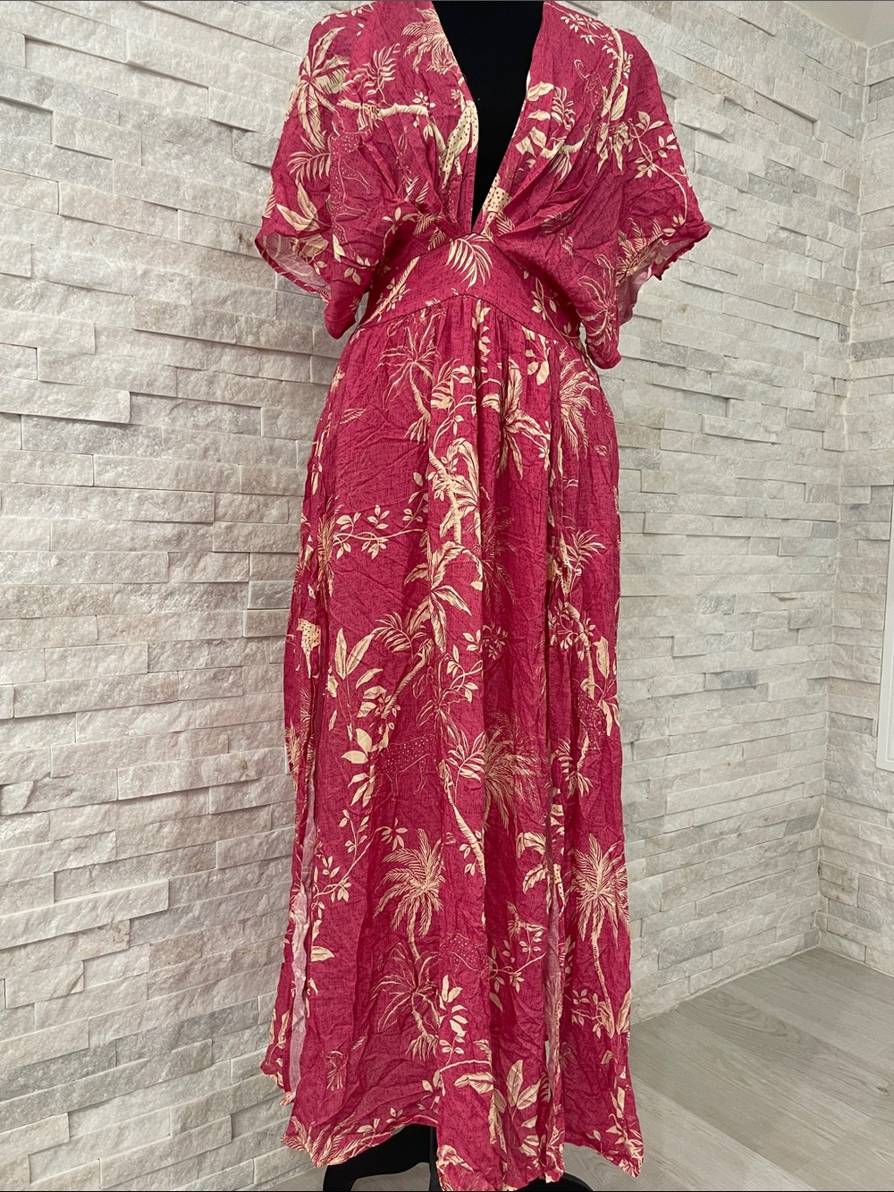 Olivaceous Maxi Dress Medium NWT